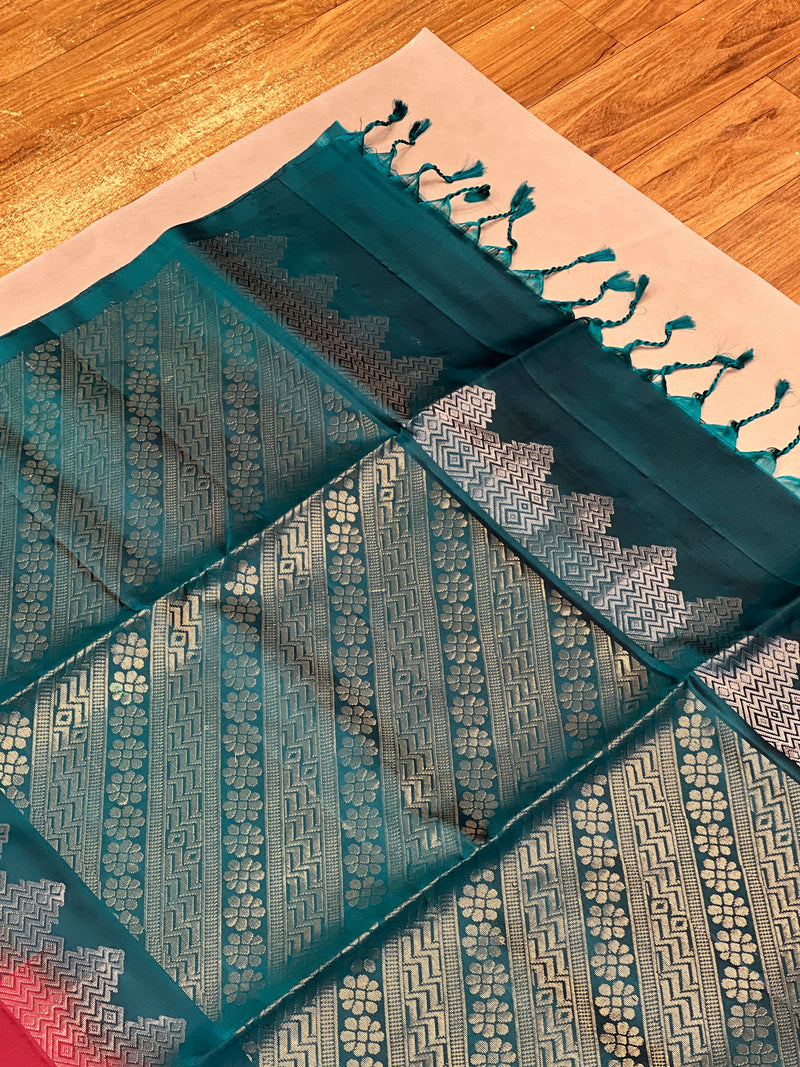 Mrittika handloom softsilk saree - Pure silk saree