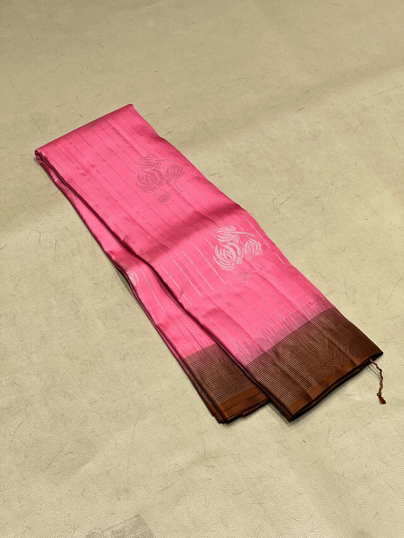 Sharvani handloom softsilk saree - Pure silk saree-AV103