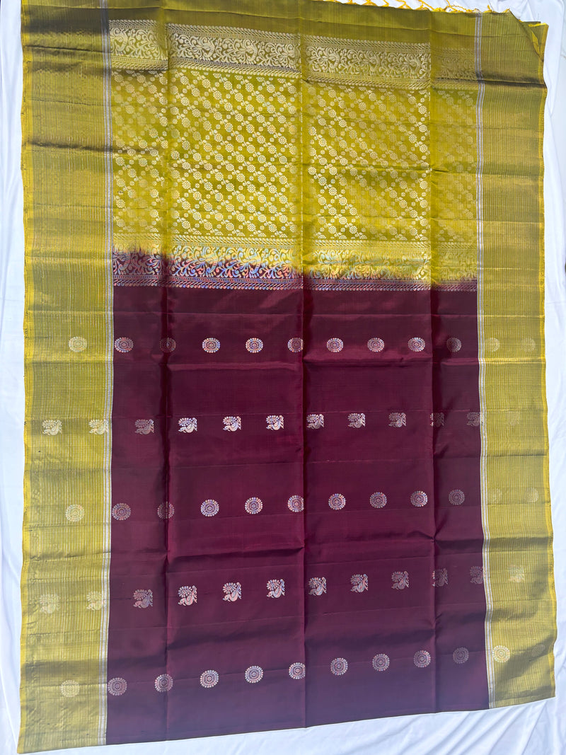 Karnika handloom softsilk saree - Pure silk saree