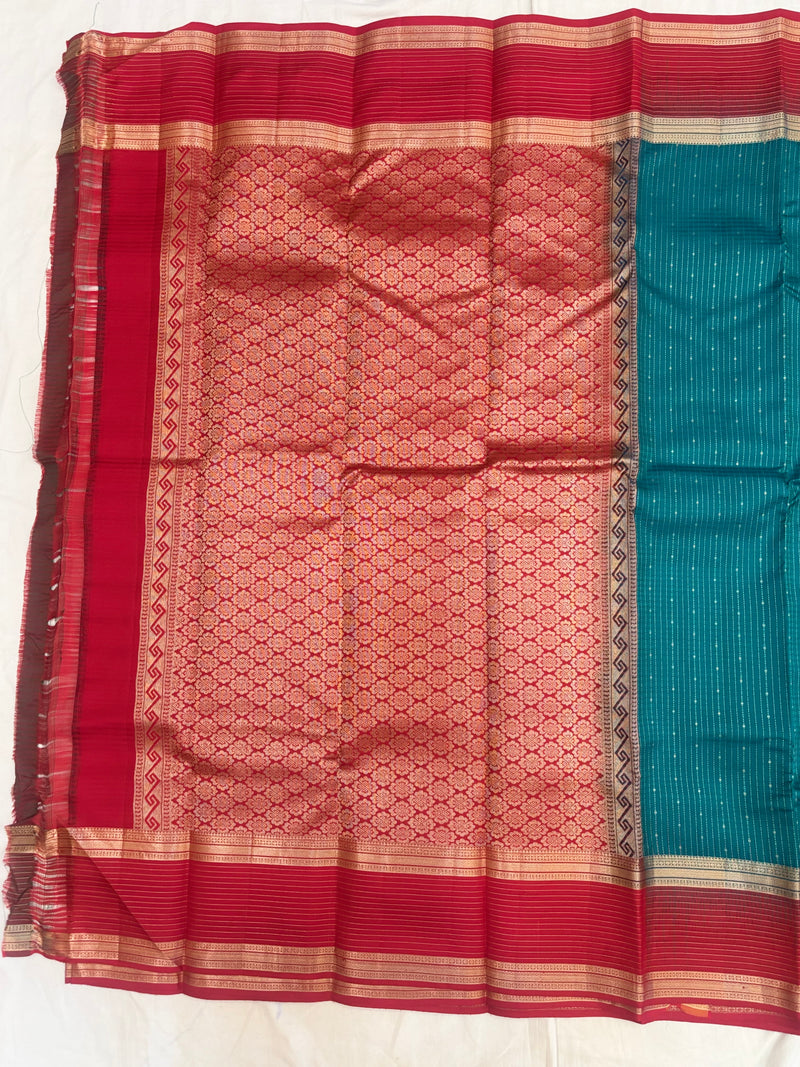 Sharvani handloom softsilk saree - Pure silk saree