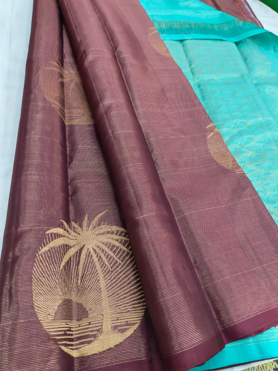 Karnika handloom softsilk saree - Pure silk saree-AK1105