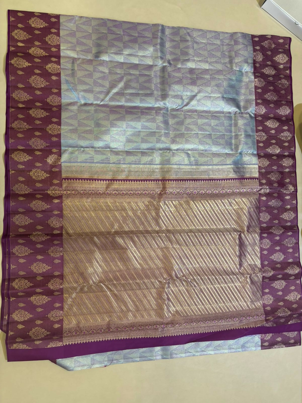 Vasudha Bridal silk saree - Pure silk saree