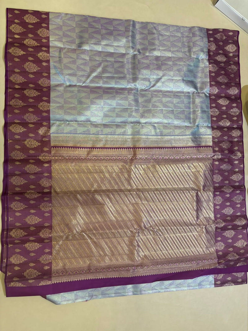 Vasudha Bridal silk saree - Pure silk saree