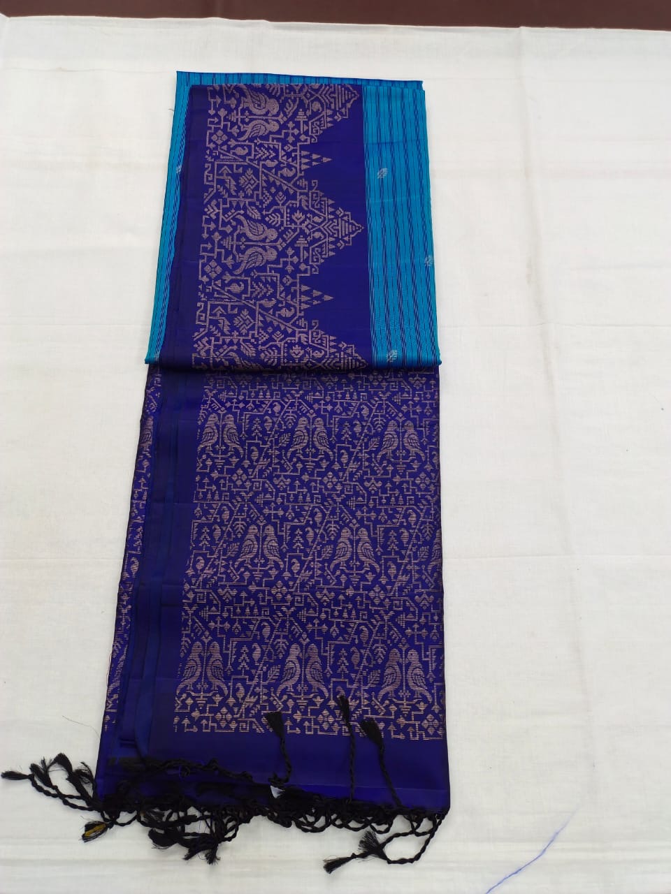 Neelapriya handloom softsilk saree - Pure silk saree-AK1103