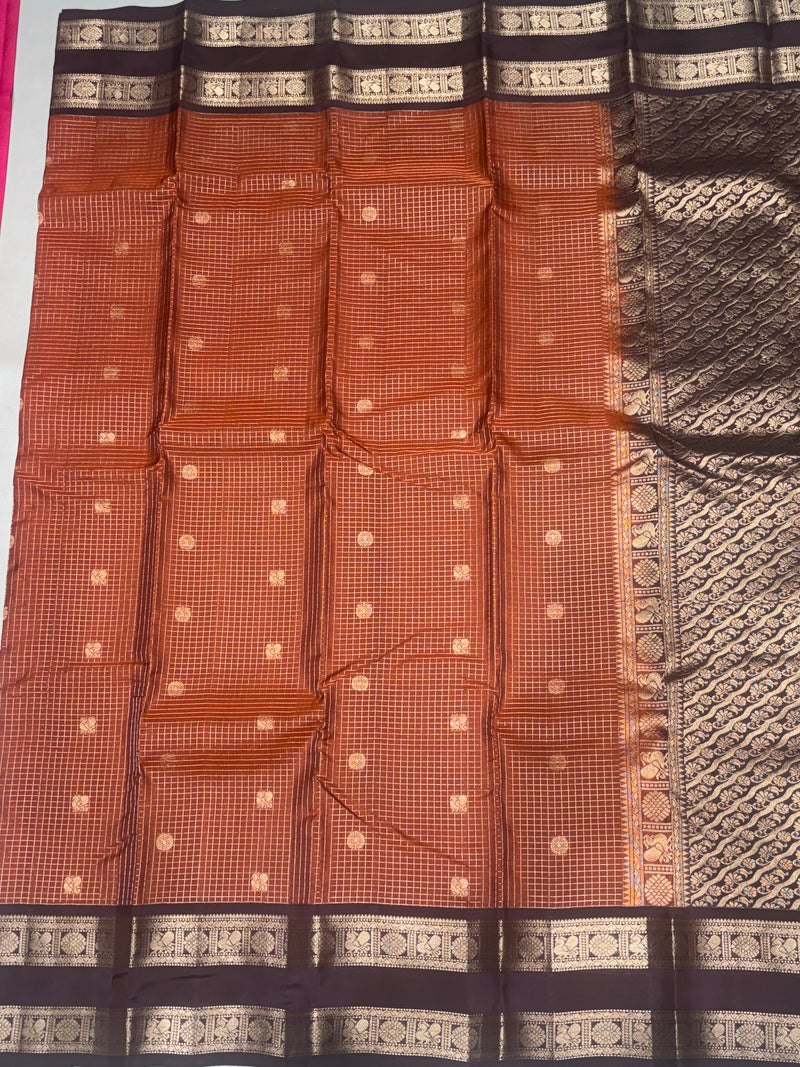 Tanushri handloom pure mix softsilk saree