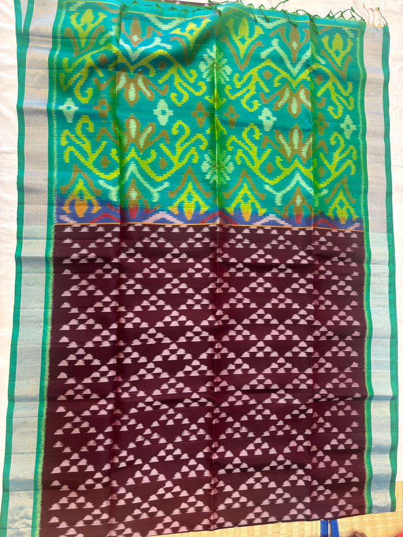 Taniya handloom Pochampally softsilk saree - Pure silk saree