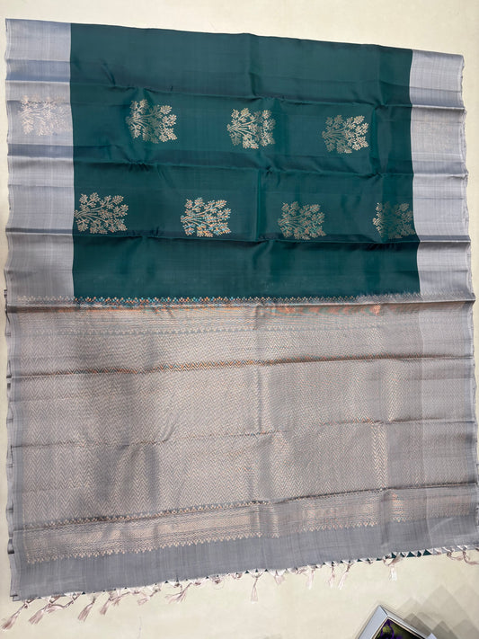Vedhika pure mix softsilk saree