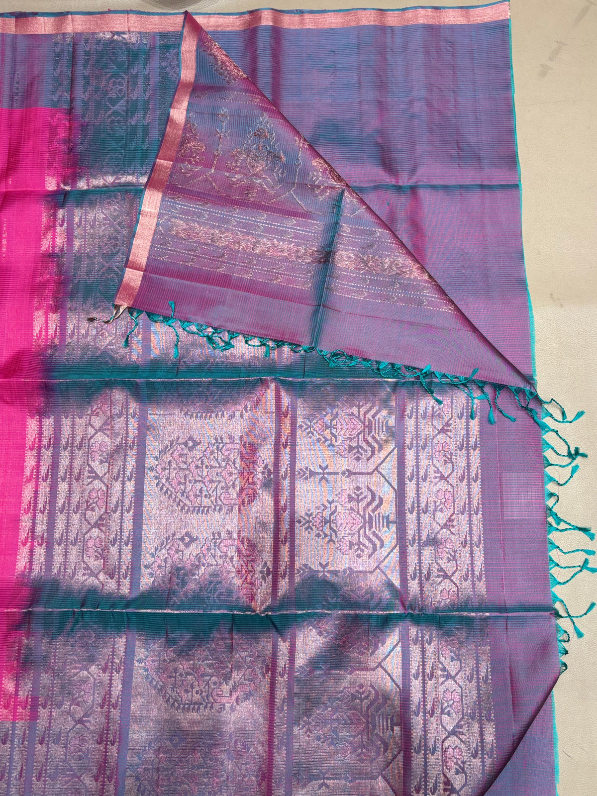 Nivata handloom softsilk saree - Pure silk saree