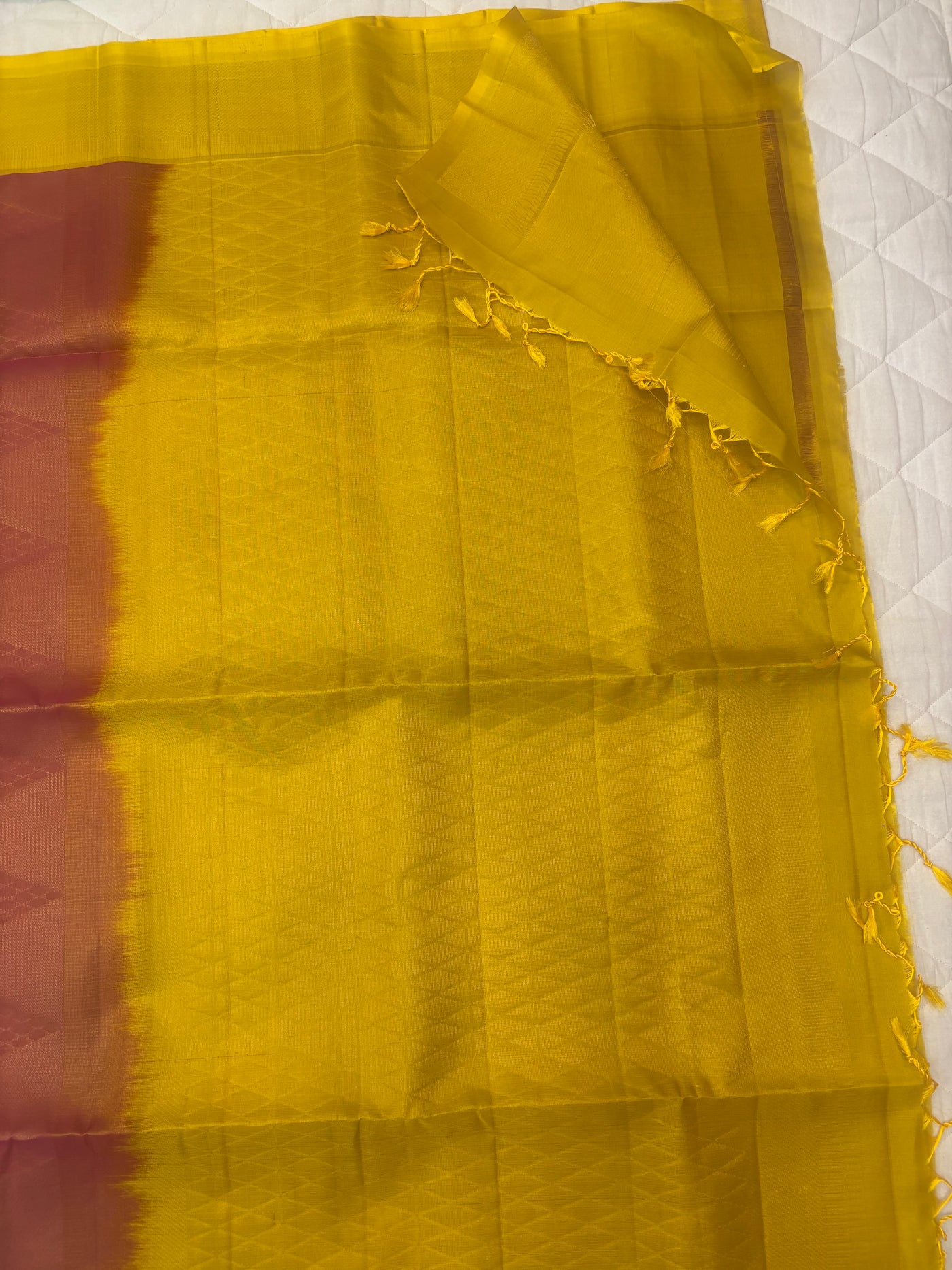 Kanishka onion pink handloom softsilk saree - all self design - Pure silk saree