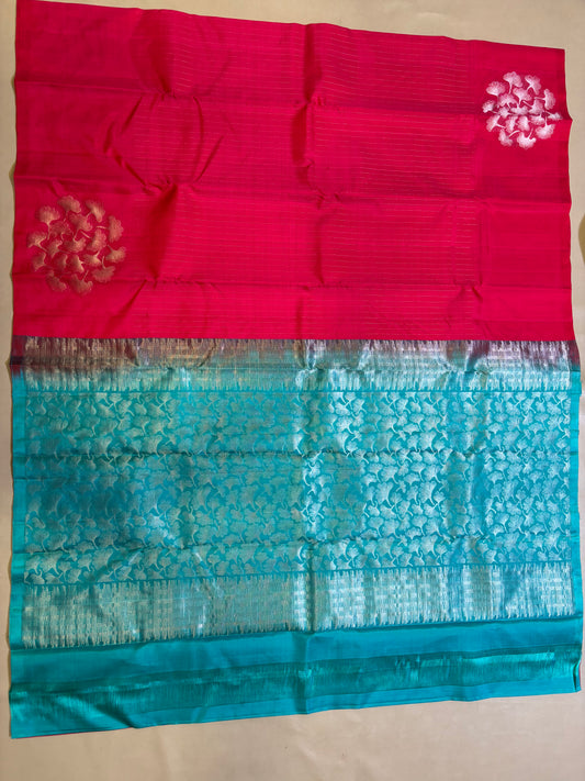 Panjumittai handloom softsilk saree - Pure silk saree