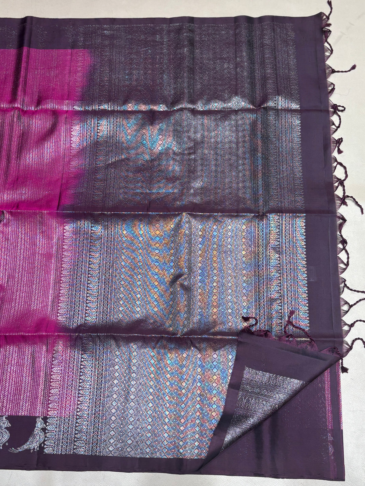 Adwita handloom softsilk saree - Pure silk saree