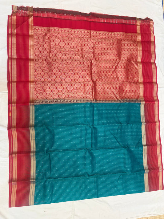 Sharvani handloom softsilk saree - Pure silk saree