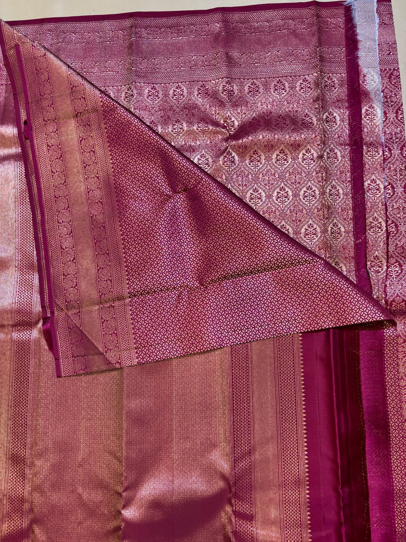 Miya handloom Bridal silk saree - Pure silk saree