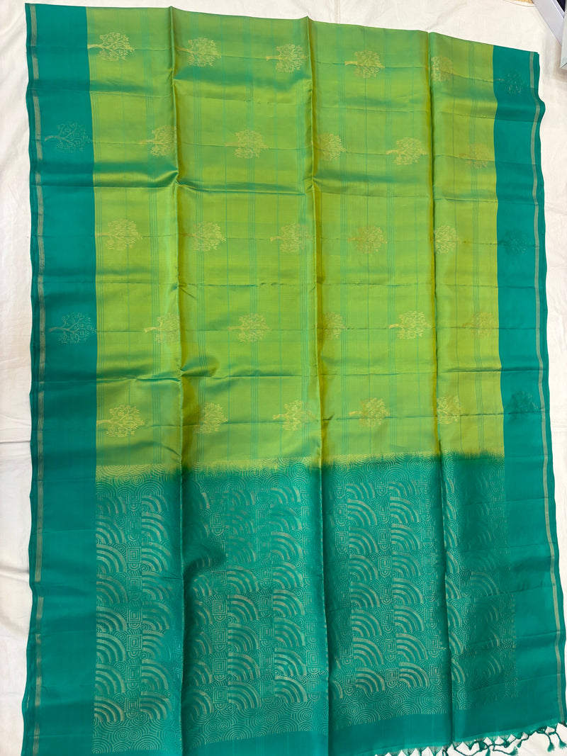 Oviya handloom pure mix softsilk saree- BA103