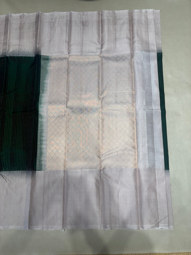 Yeshoda vaira oosi design handloom softsilk saree - Pure silk saree-AK1112