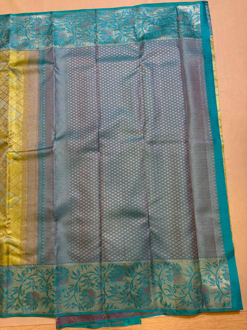 Ameya handloom Bridal silk saree - Pure silk saree