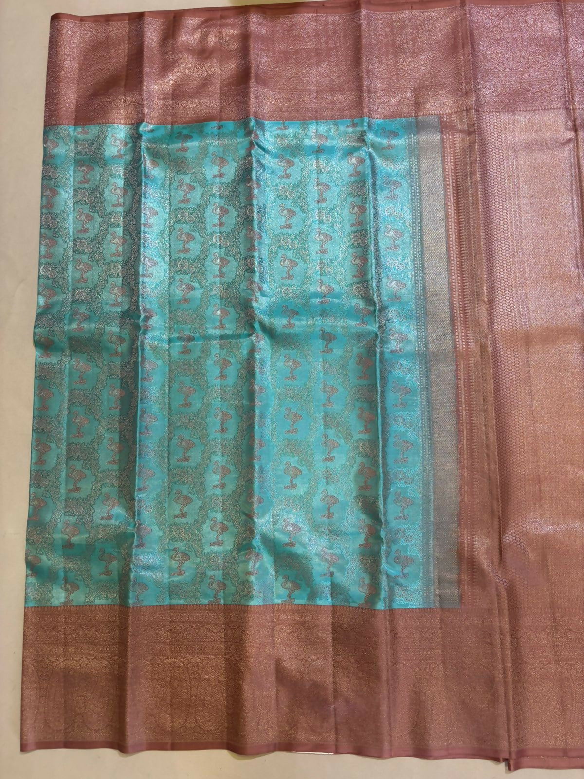 Diya Bridal handloom softsilk saree -