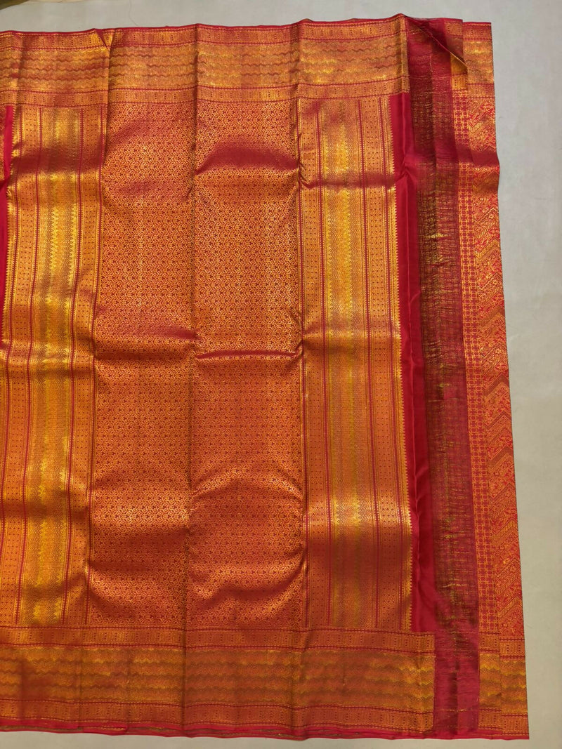 Ashritha Bridal silk saree - Pure silk saree
