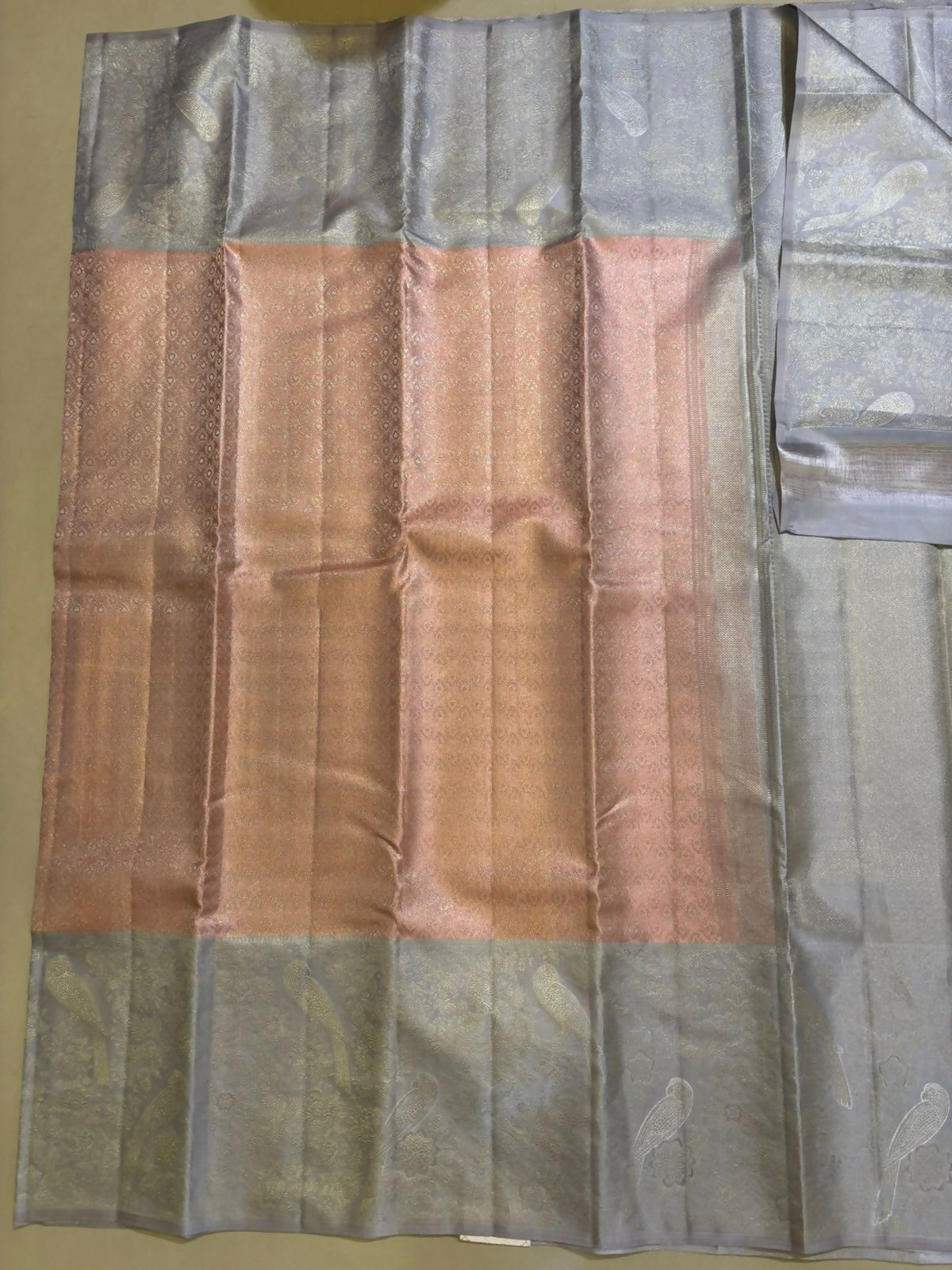Yutika handloom Bridal softsilk saree - Pure silk saree
