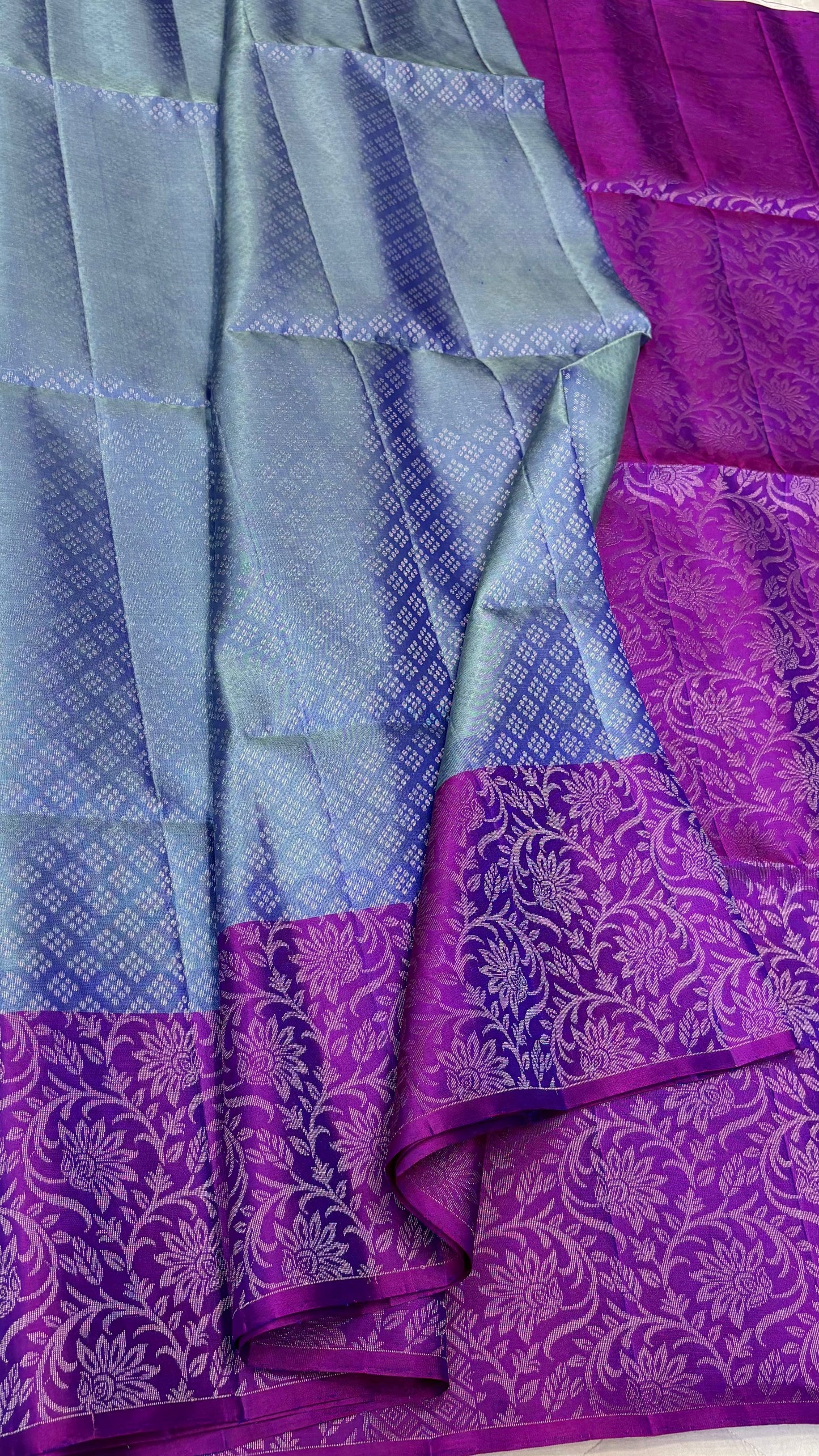Moonlite Bridal soft silk - Handloom softsilk saree - 3 colors