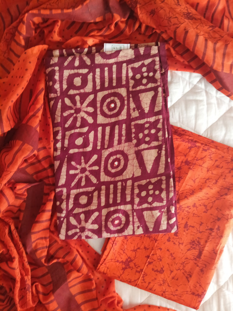 Shibori Salwars