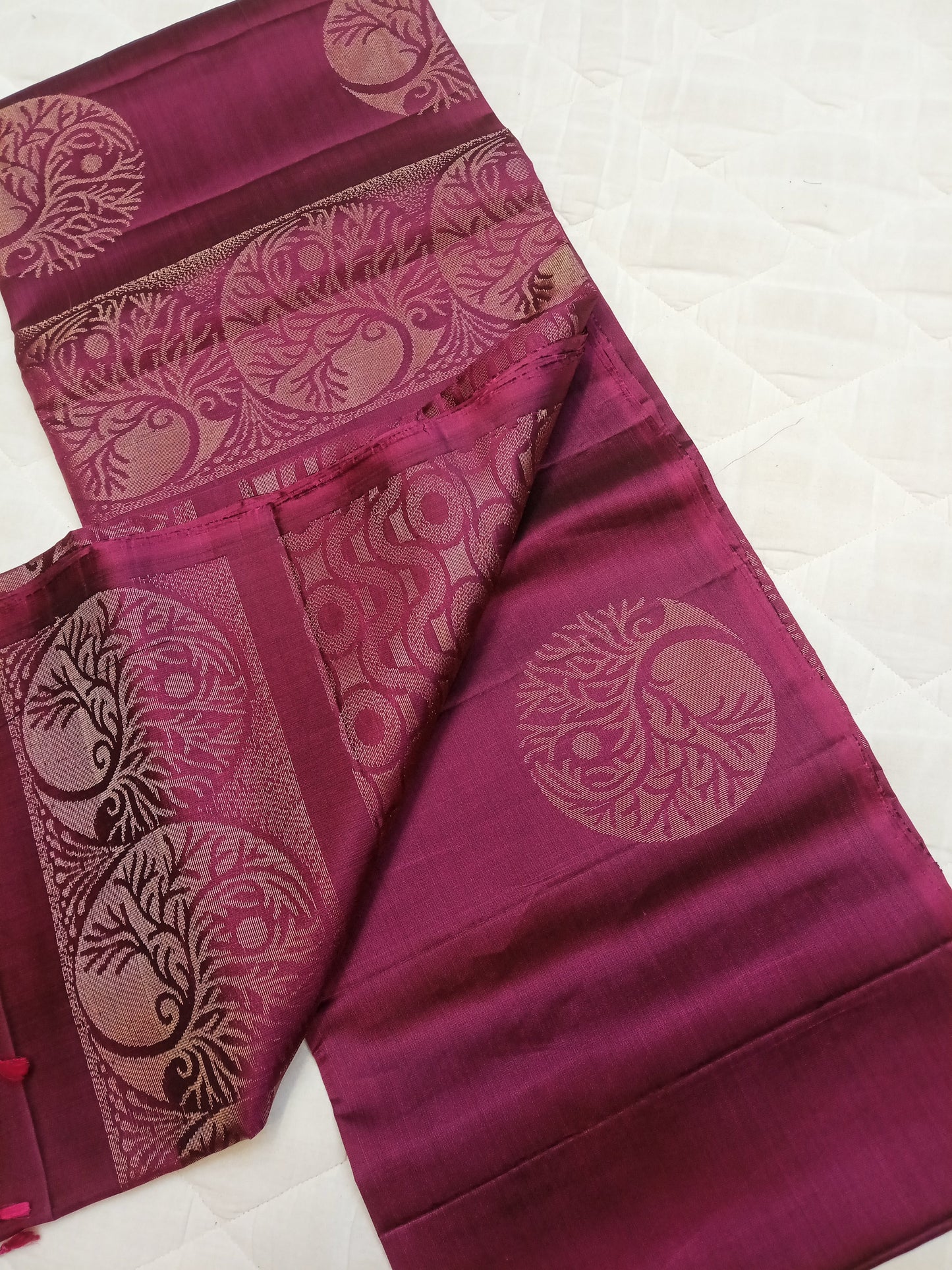 Soft Silk Maram Butta - handloom softsilk saree - 4 colors