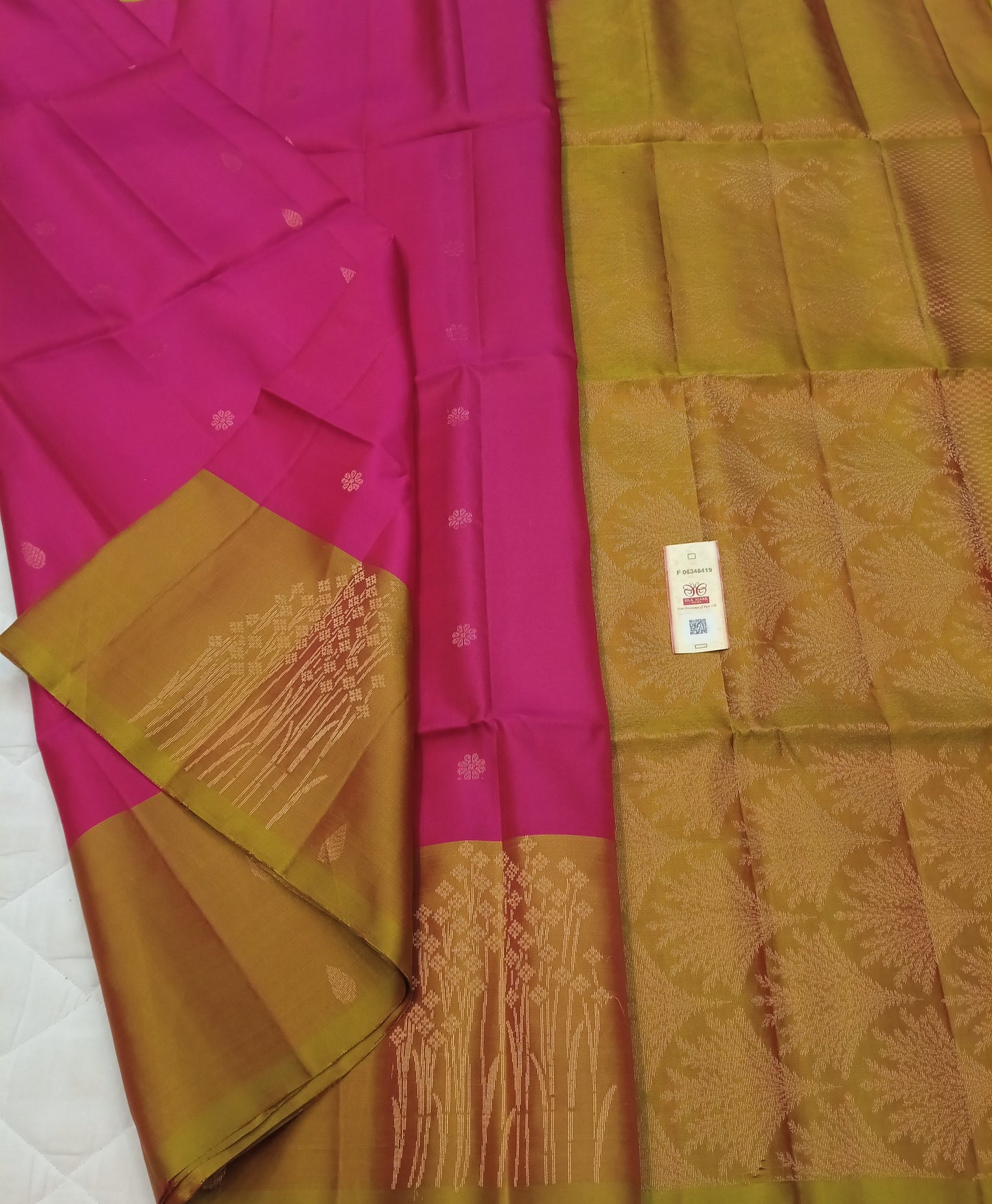 Soft Silk - Vriksha - handloom softsilk saree - 2 colors