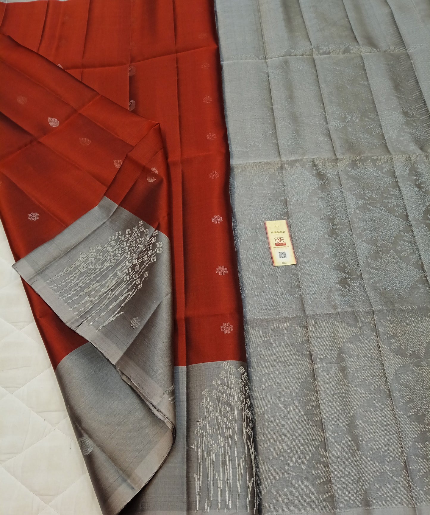 Soft Silk - Vriksha - handloom softsilk saree - 2 colors