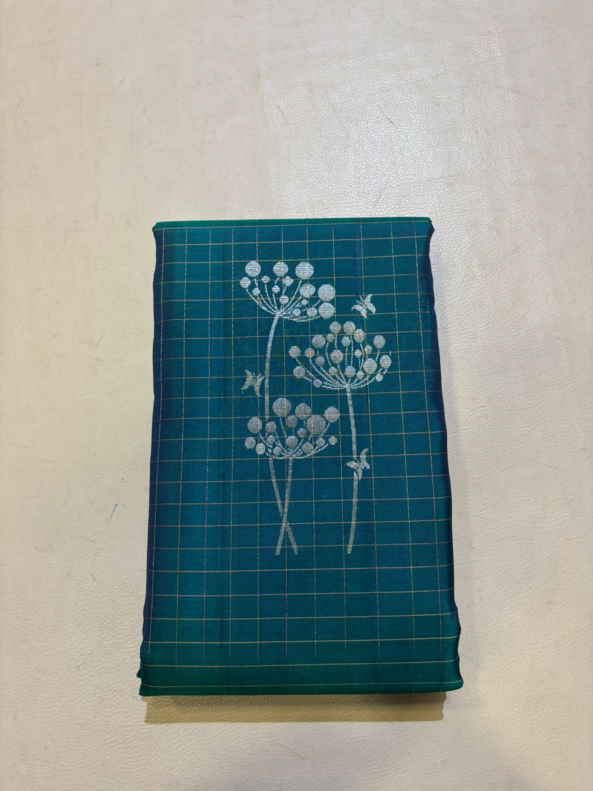 Elakki checked handloom softsilk saree - Pure silk saree