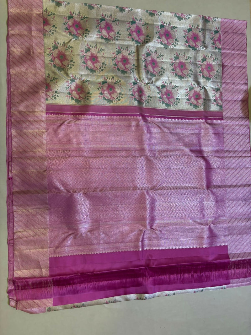 Ziva Bridal silk saree - Pure silk saree