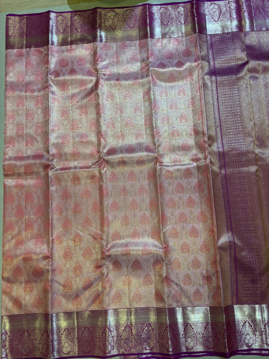 Ishana Bridal silk saree - Pure silk saree