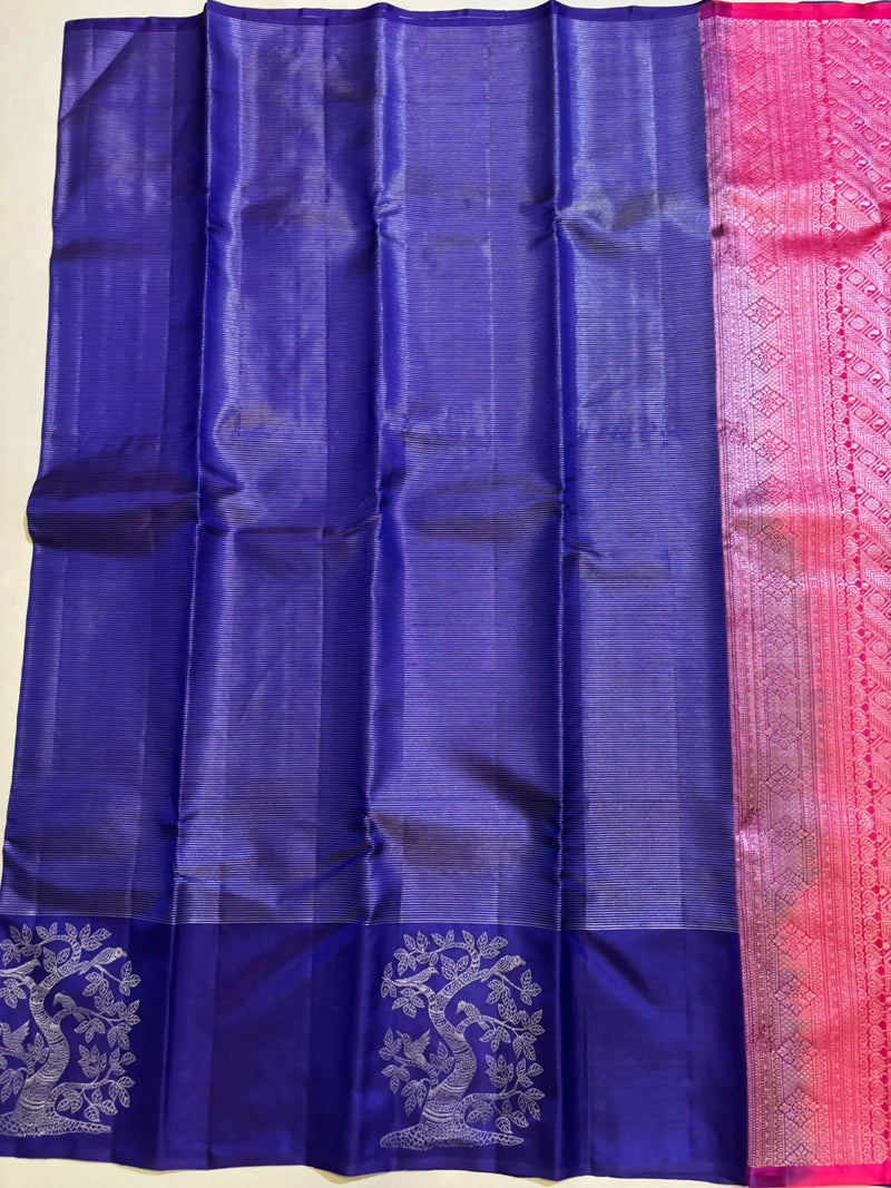 Vennira vaira oosi handloom softsilk saree - Pure silks saree-WGV1101