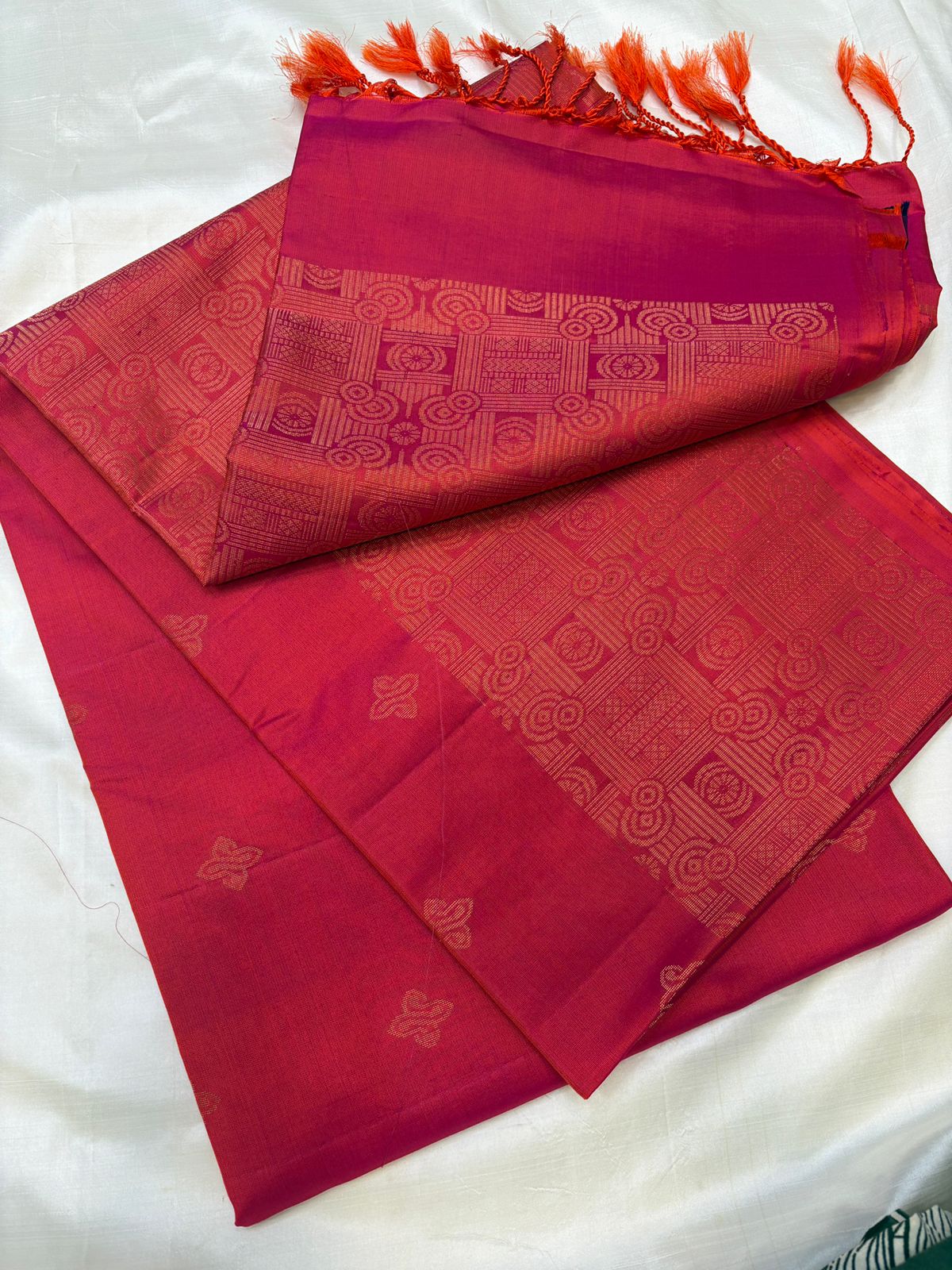 Nakshaktra Turning Soft silk - Handloom softsilk saree