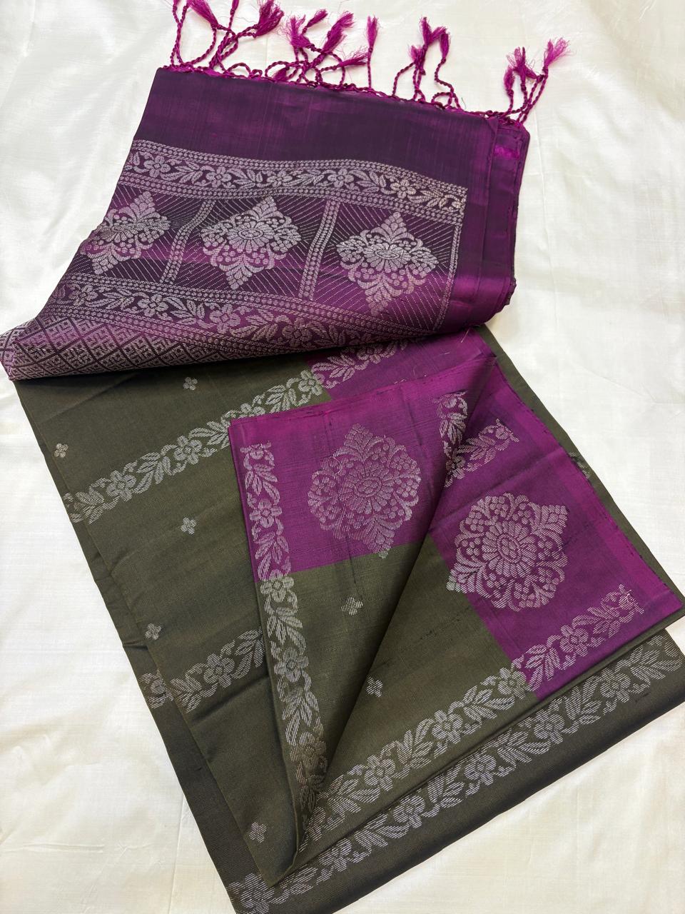 Kalanjali Soft silk - Handloom softsilk saree