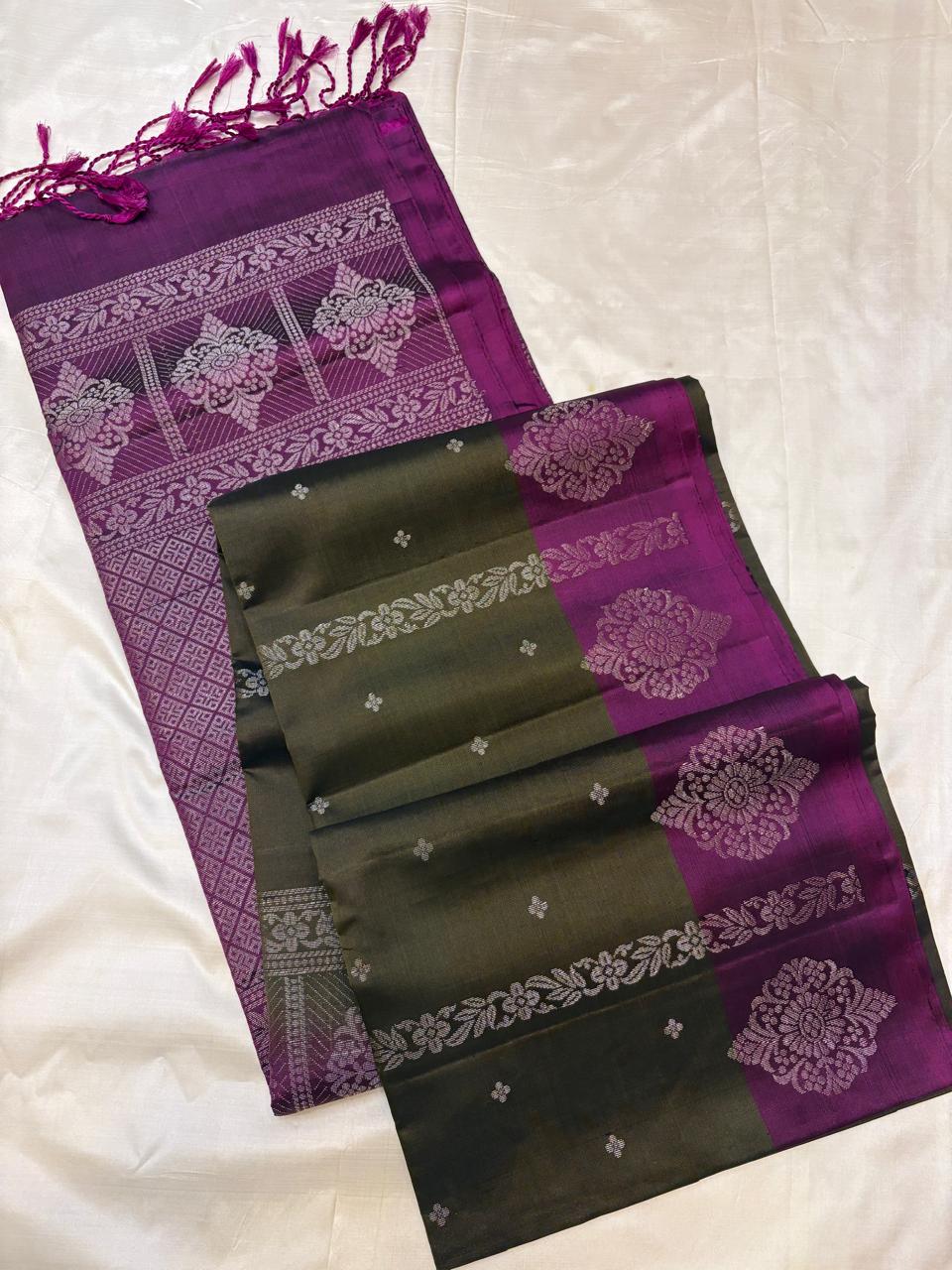 Kalanjali Soft silk - Handloom softsilk saree