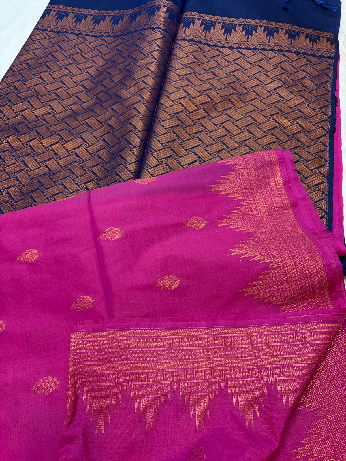 Temple Turning Border - Semi Silk