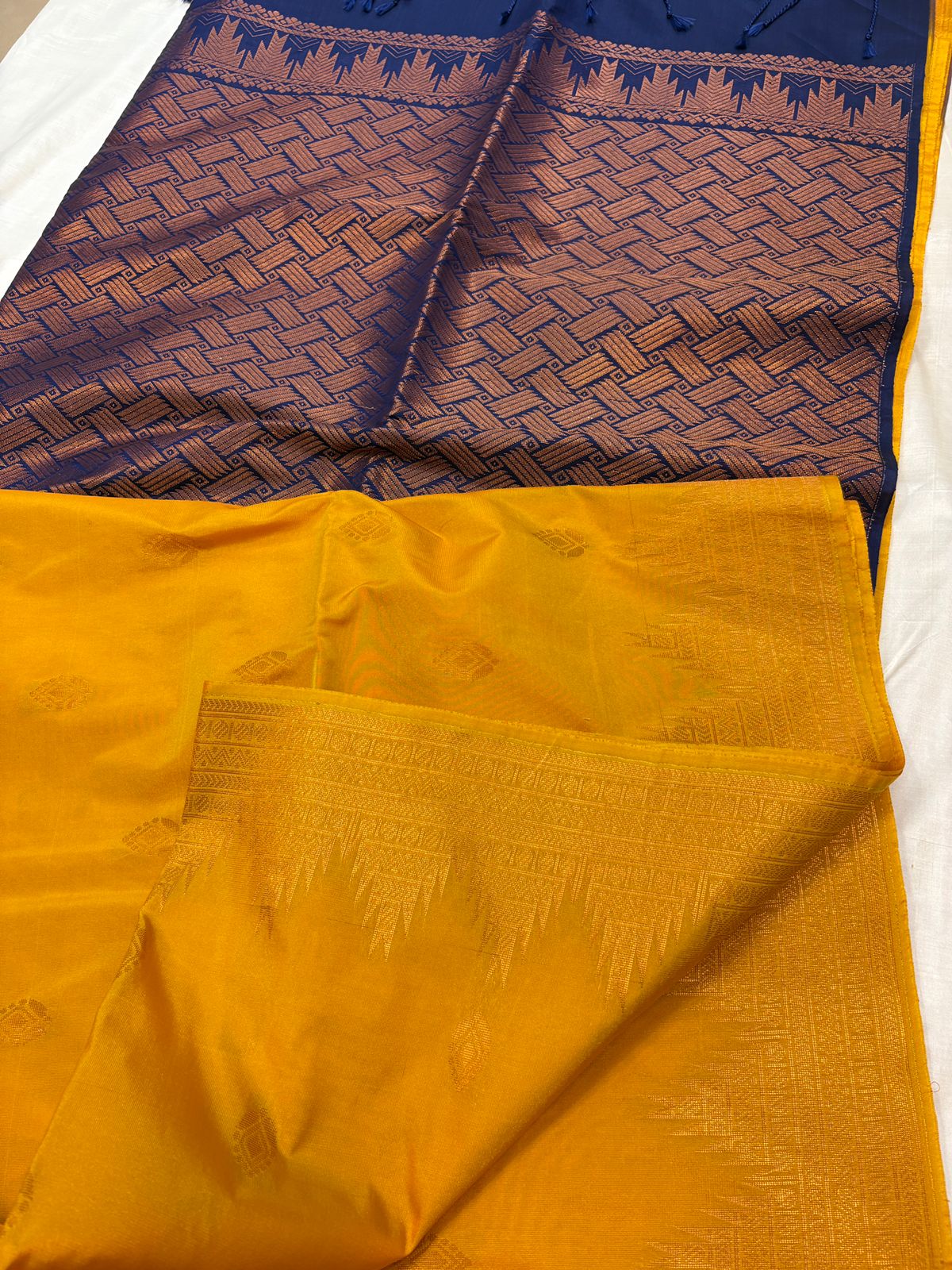 Temple Turning Border - Semi Silk