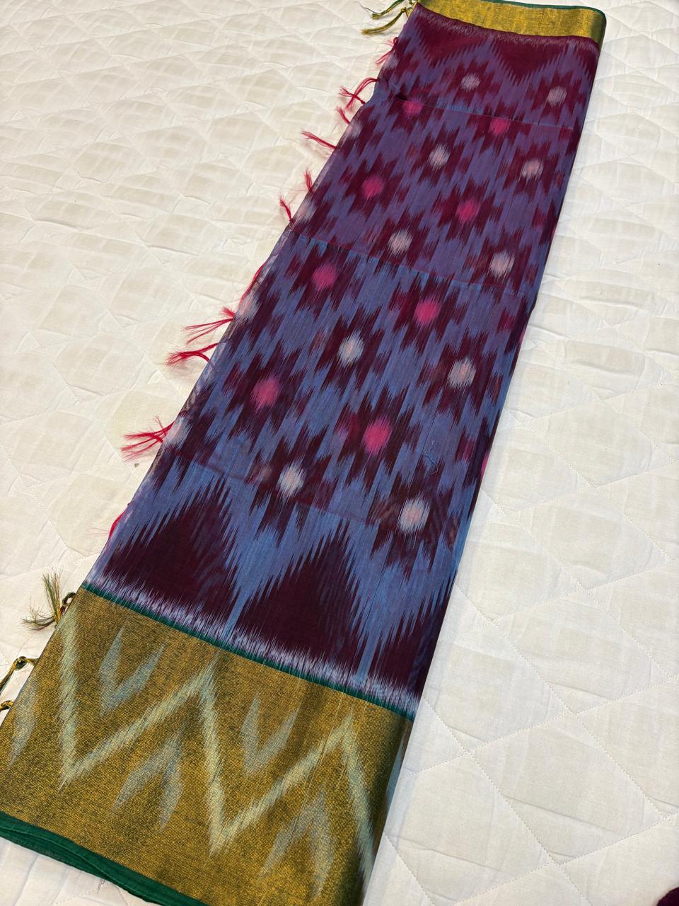 IKKAT - Kota Silk Cotton
