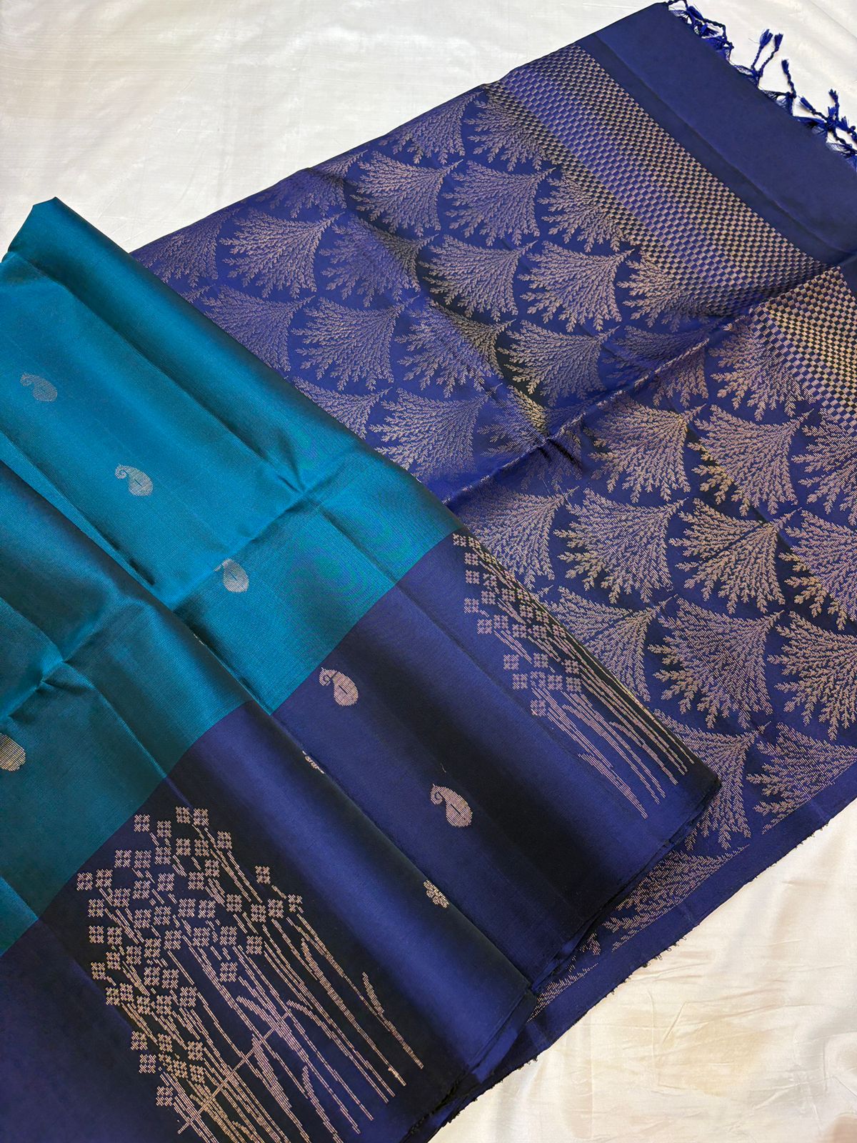 Vriksha Soft Silk - Handloom softsilk saree