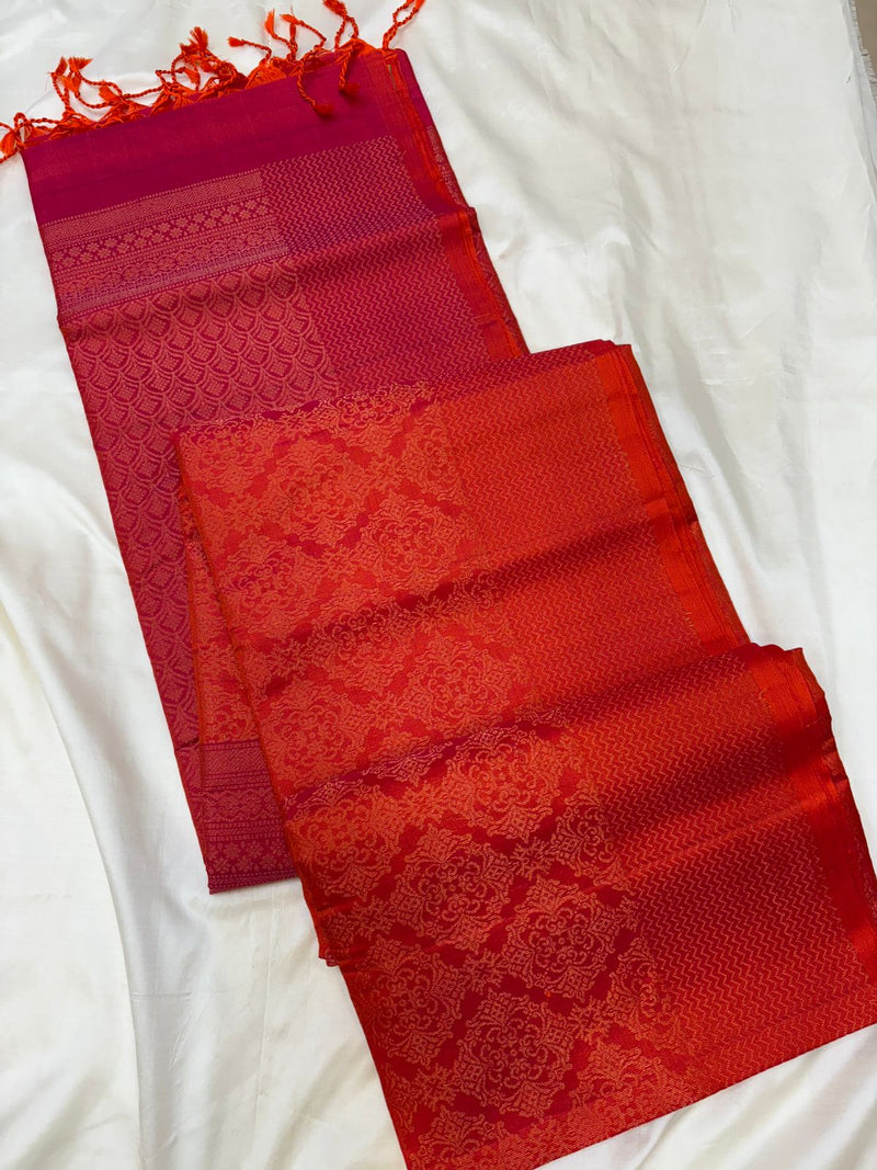 Vivaha Bridal Soft Silk - Handloom softsilk saree