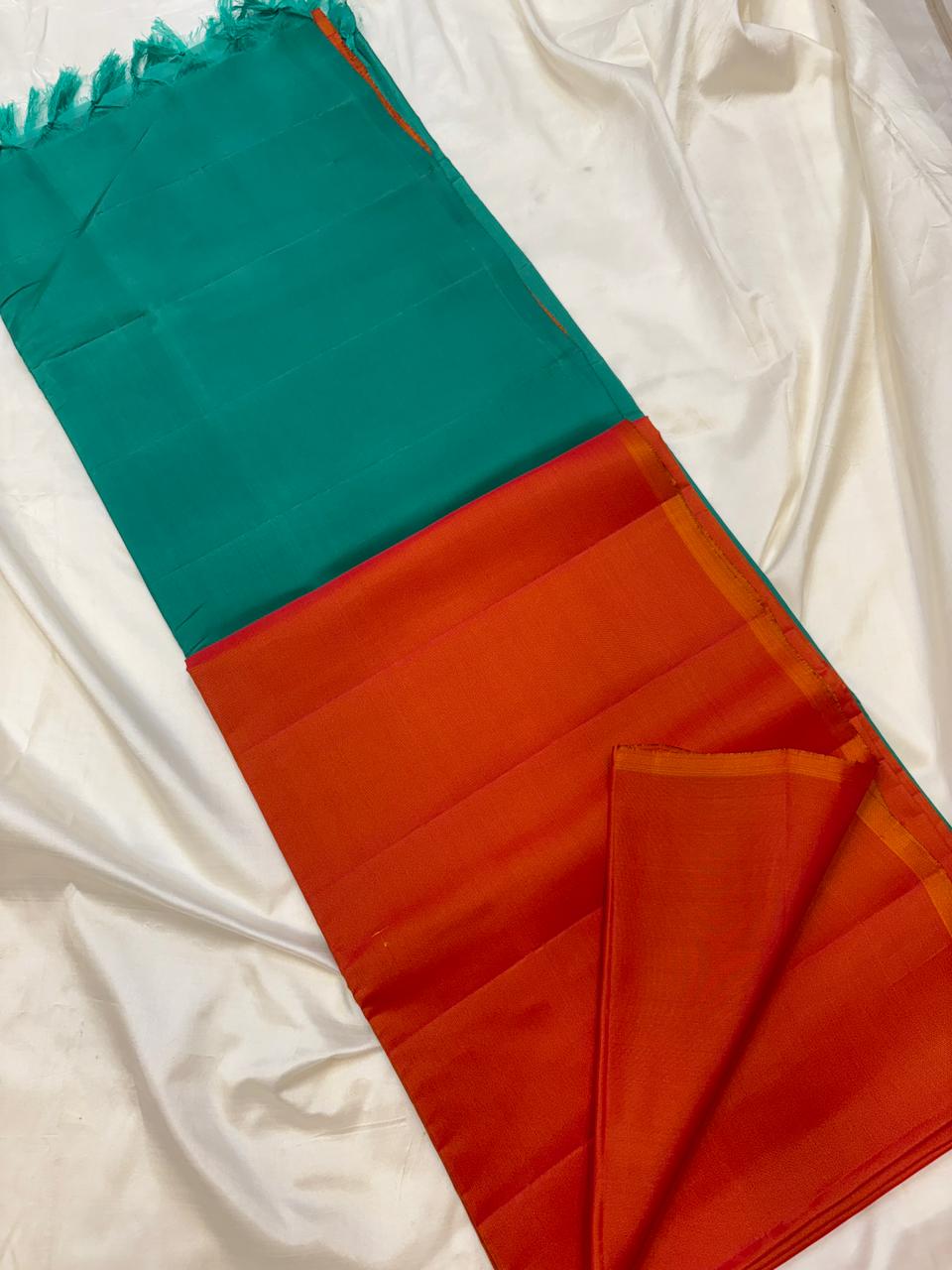 Uppada Plain Silk