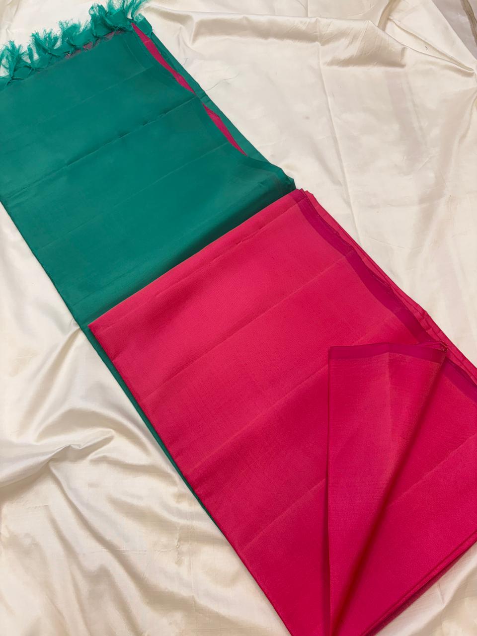 Uppada Plain Silk