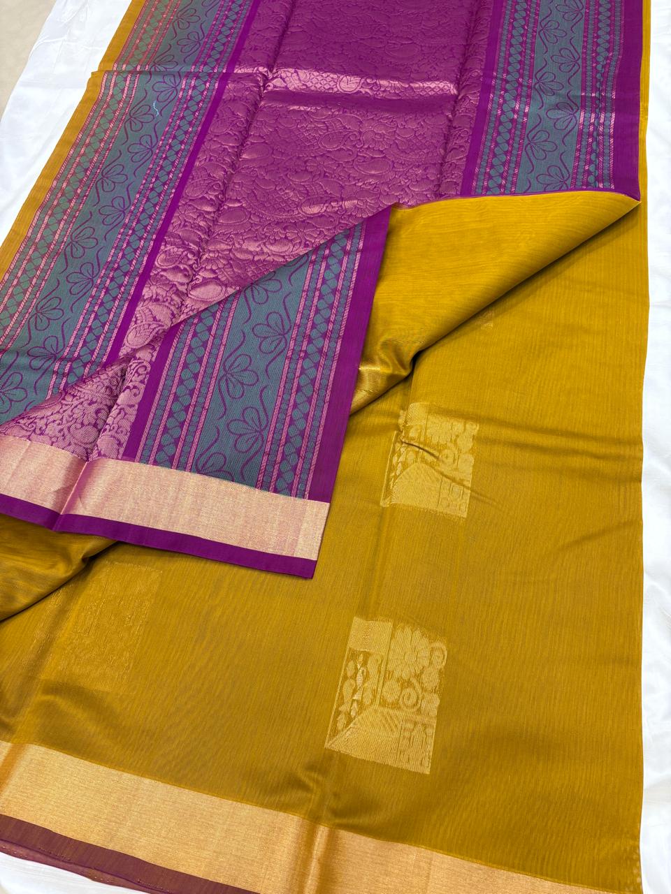 Mustard - Silk Cotton