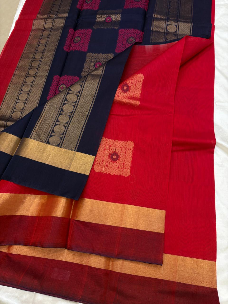 Red - Silk Cotton