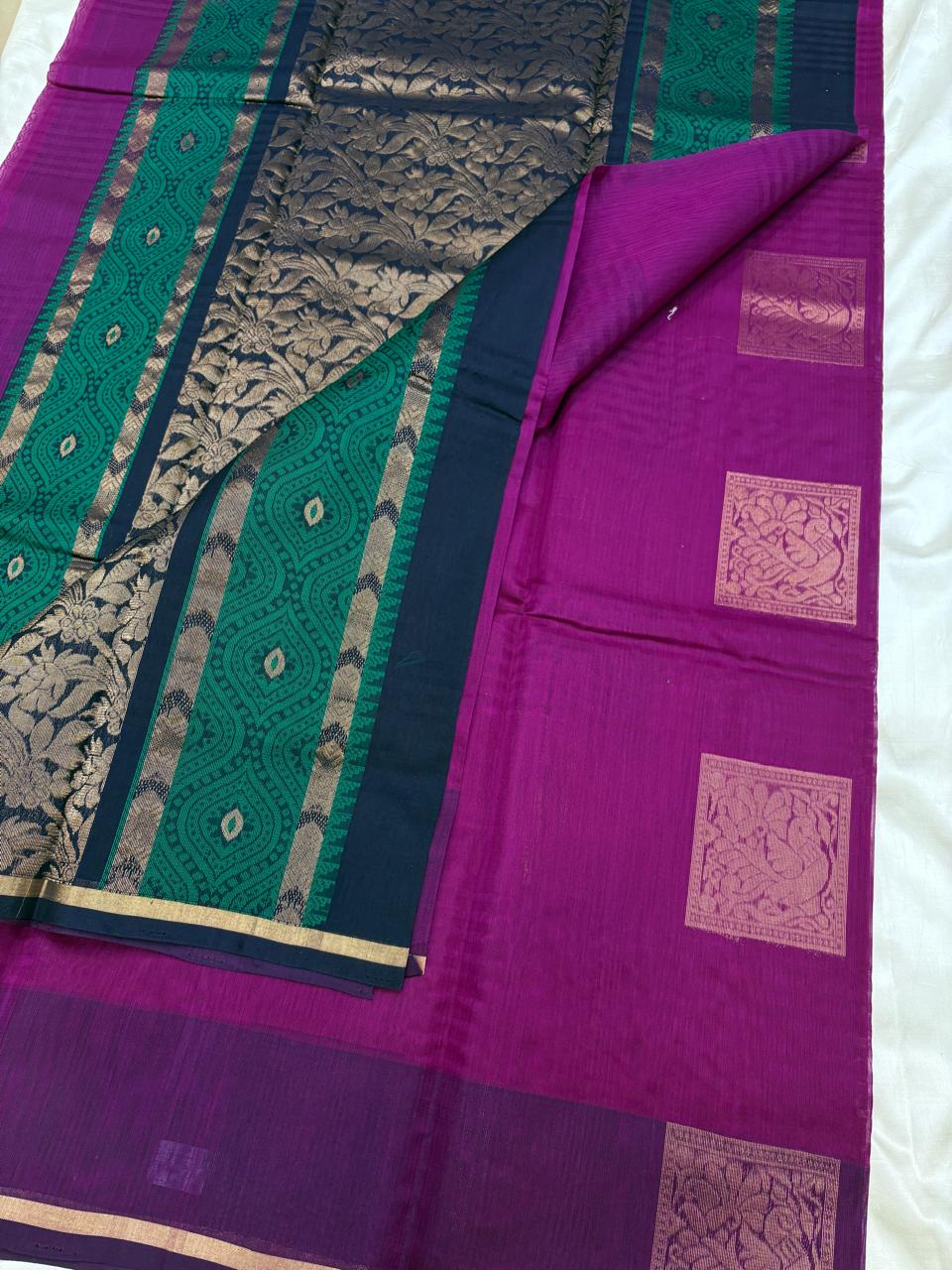 Purple -Kora SilkCotton