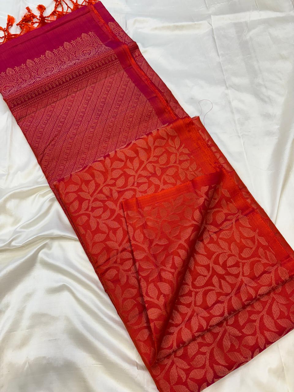 Chandrika Soft silk - Handloom softsilk saree - 5 colors