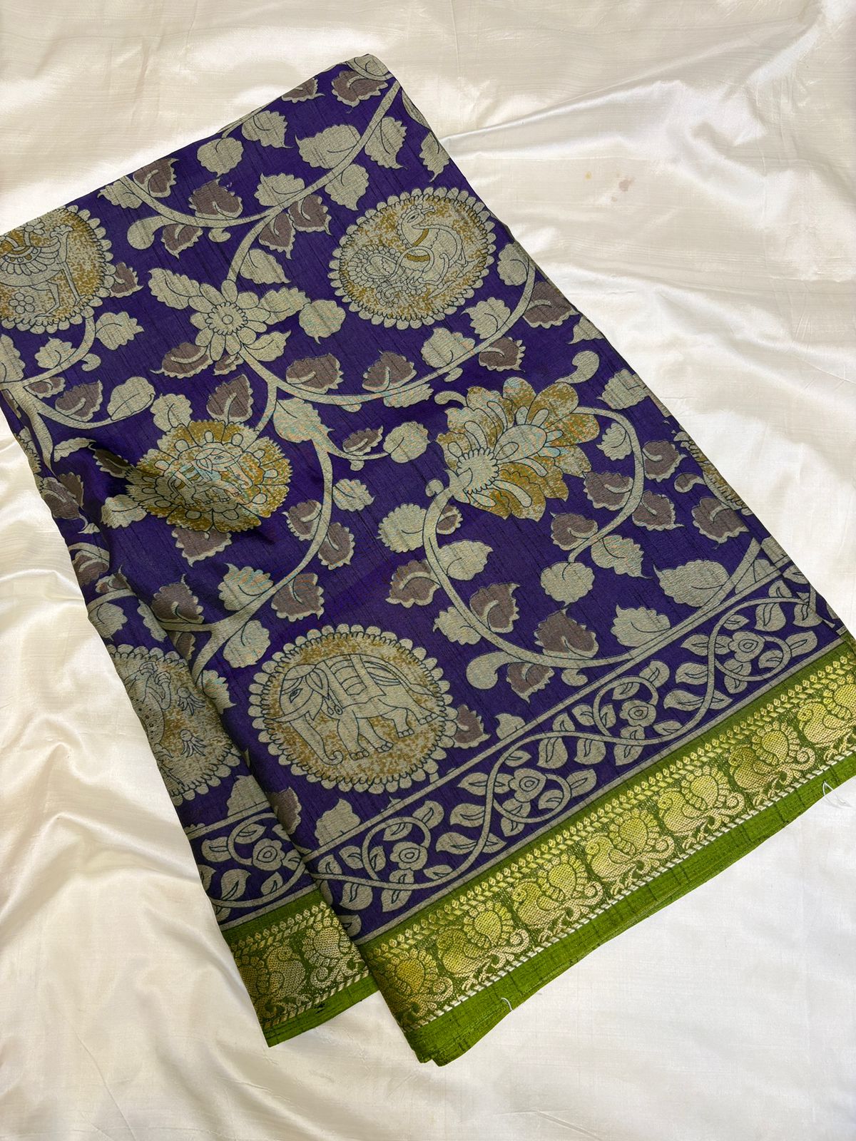 Kalamkari Dola Silk