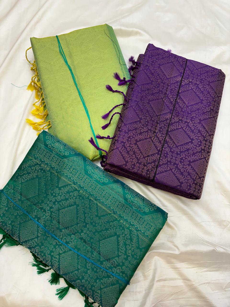 Rakshitha Soft Silk saree - Pure silk saree