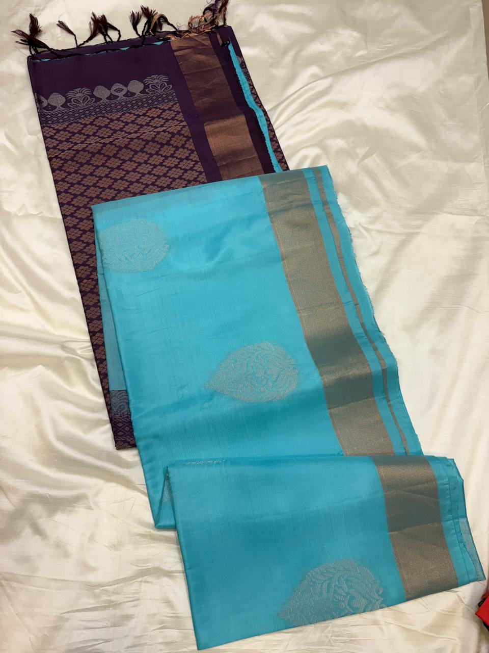 Uppada Tissue Border