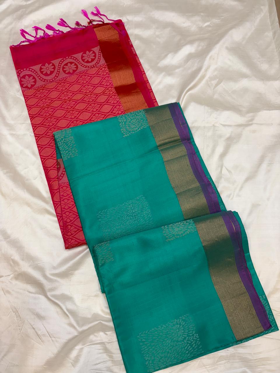Uppada Tissue Border